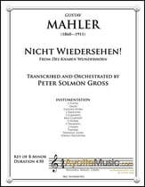 Nicht Wiedersehen! Vocal Solo & Collections sheet music cover